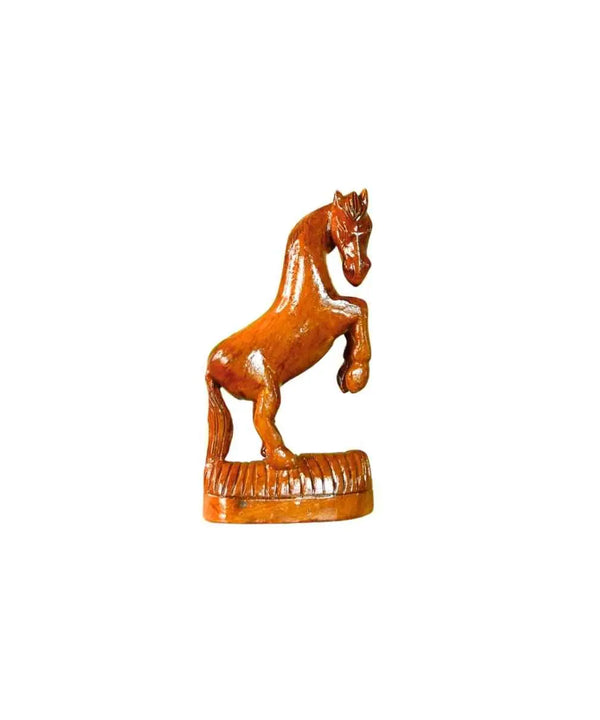 Sowpeace Hand-carved Wooden Horse: Gallop into Decor — image 7