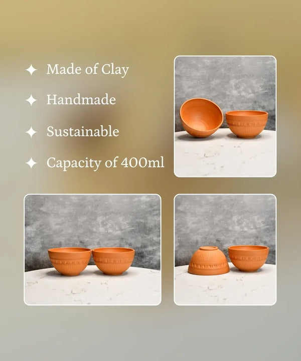 Sowpeace Handcrafted Terracotta Soup Bowl: Artful Kitchenware & Decor — image 3