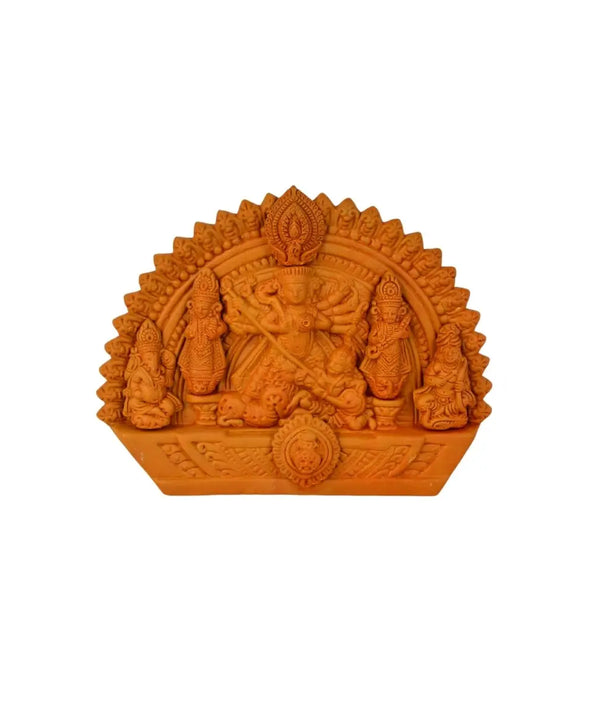 Sowpeace Handmade Terracotta Durga: Artisan Tabletop Decor — image 7