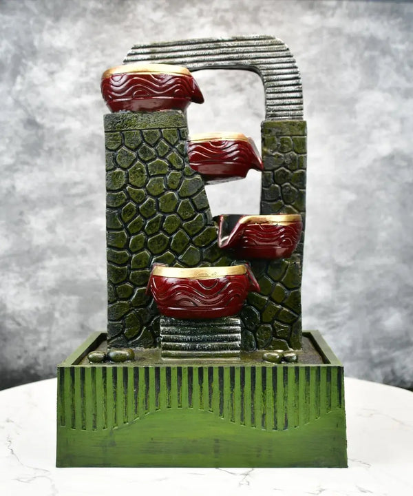 Sowpeace Harmony Veil Cascading Waterfall | Elegant Indoor Resin Fountain for Relaxing Home Décor & Gifting — image 5