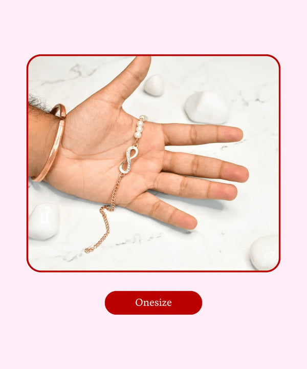 Sowpeace Infinite Bond Bracelet | Elegant Stainless Steel One‑Size Adjustable Symbolic Jewelry for Women & Men — image 5