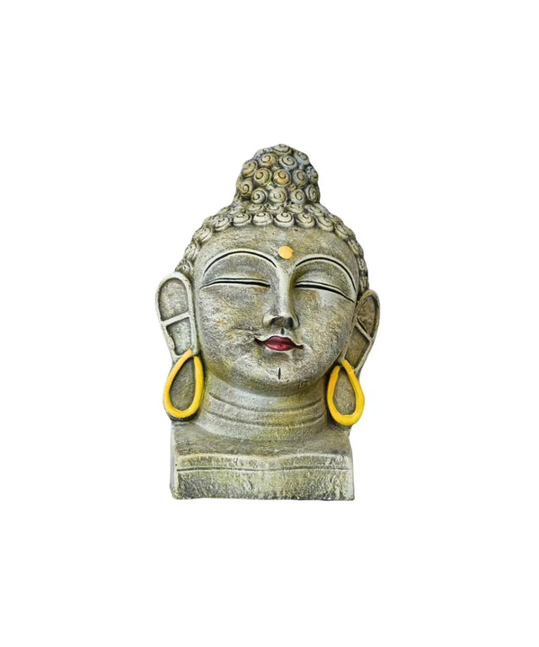 Sowpeace Large Terracotta Buddha Head: Artisan Tabletop Decor — image 7