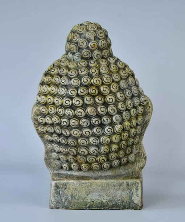 Sowpeace Large Terracotta Buddha Head: Artisan Tabletop Decor — image 5