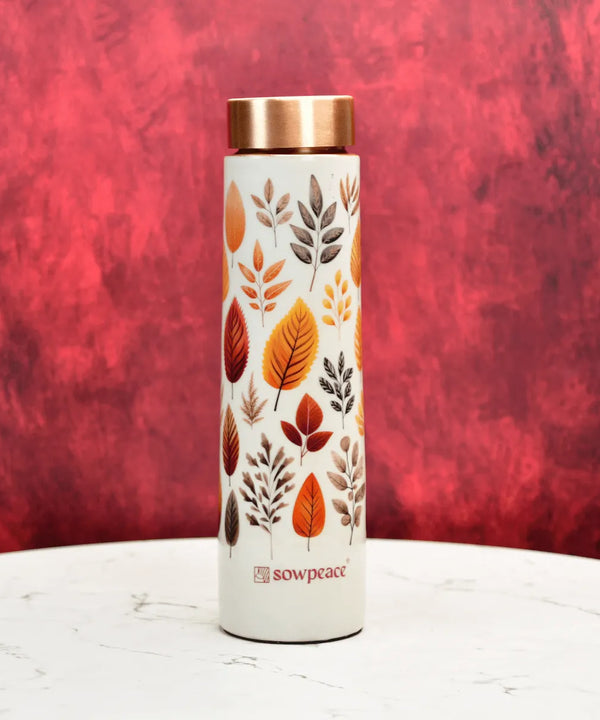 Sowpeace Leaf Elixir Copper Bottle — main view