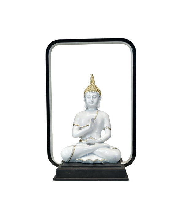 Sowpeace Luminous Buddha Tranquility Idol | Radiant Resin Statue for Peaceful Home Décor & Gifting — image 7