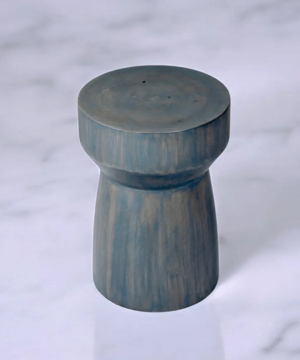 Sowpeace Modern Acacia Wood Stool Accent — main view