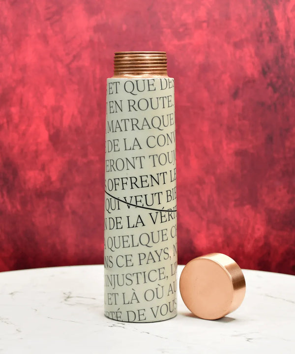 Sowpeace Modern Mantra Copper Bottle — image 3