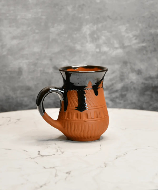 Sowpeace Mug in Coffee (Set of 2) | Handcrafted Terracotta Coffee & Tea Mugs for Gifting & Daily Use — image 2