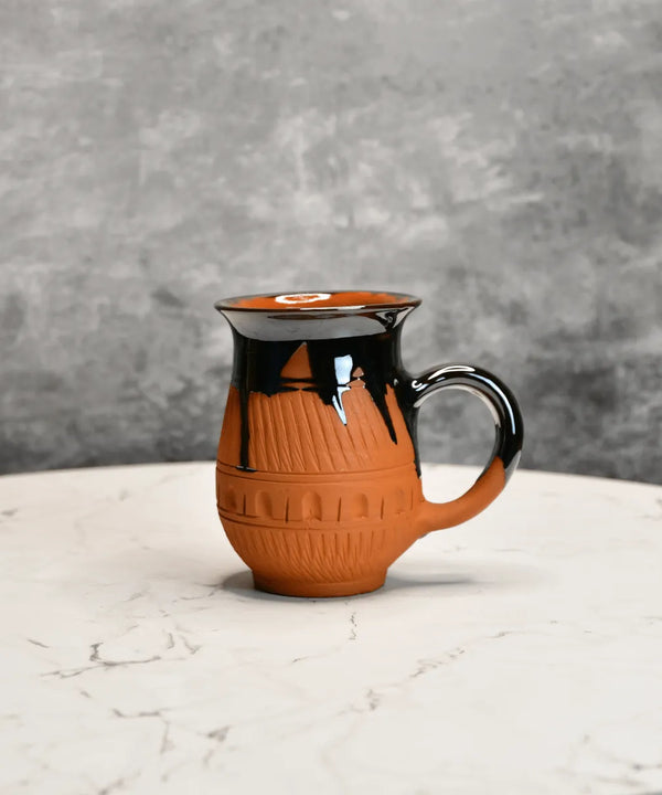 Sowpeace Mug in Coffee (Set of 2) | Handcrafted Terracotta Coffee & Tea Mugs for Gifting & Daily Use — image 3
