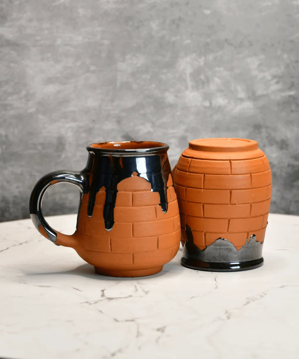 Sowpeace Mug of Closer Happiness (Set of 2) | Elegant Ceramic Coffee & Tea Mugs for Gifting & Daily Use — image 3