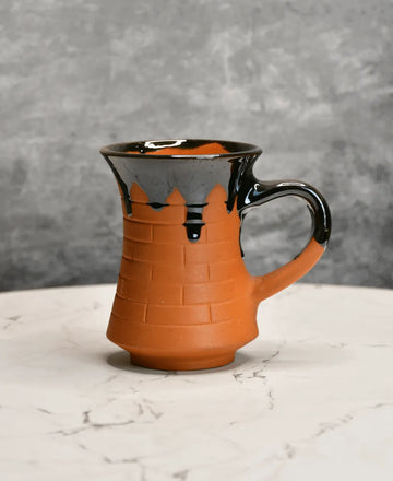 Sowpeace Mug of Smile (Set of 2) | Handcrafted Terracotta Coffee & Tea Mugs for Gifting & Daily Use — alternate view