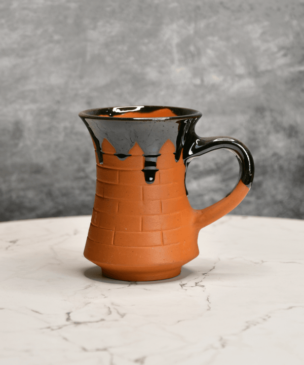 Sowpeace Mug of Smile (Set of 2) | Handcrafted Terracotta Coffee & Tea Mugs for Gifting & Daily Use — image 2