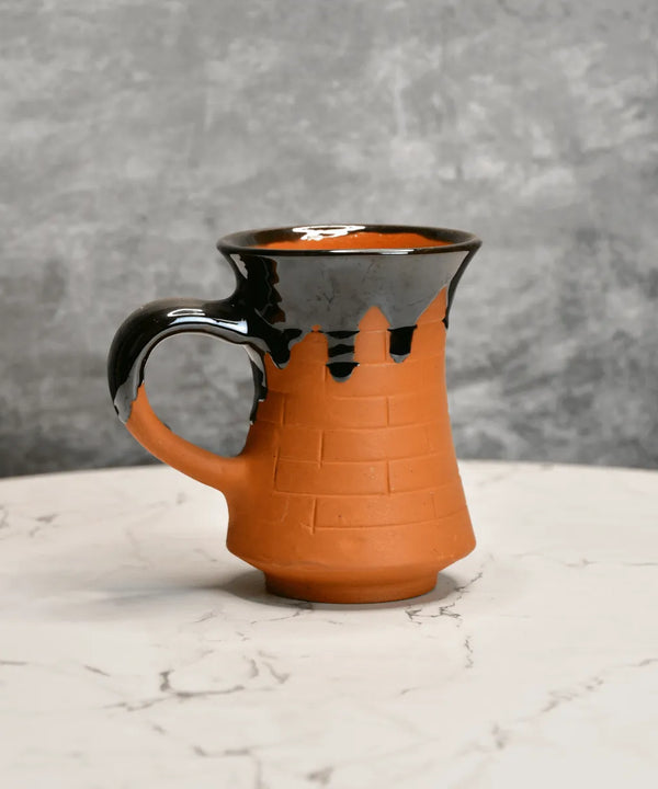 Sowpeace Mug of Smile (Set of 2) | Handcrafted Terracotta Coffee & Tea Mugs for Gifting & Daily Use — image 5