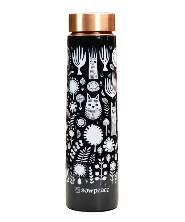 Sowpeace Noir Abstract Copper Bottle — image 7