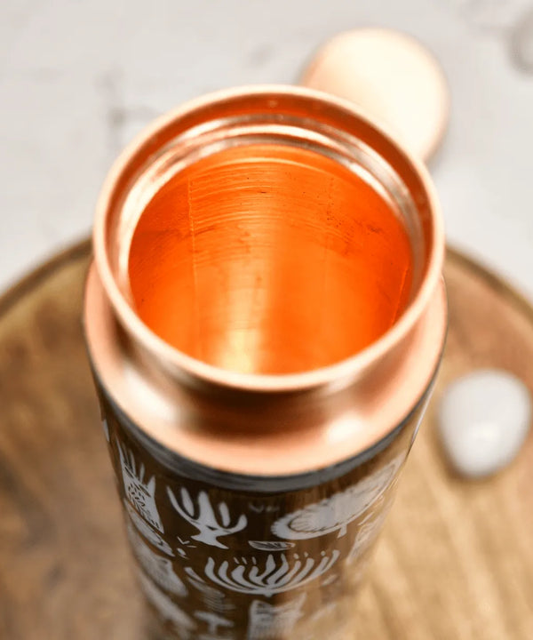 Sowpeace Noir Abstract Copper Bottle — image 4