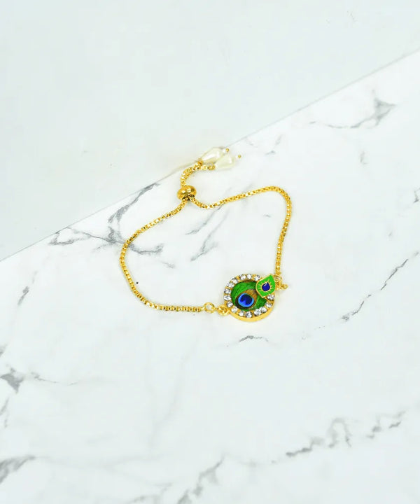 Sowpeace Peacock’s Secret Bracelet | Elegant Stainless Steel One‑Size Adjustable Jewelry for Women & Men — image 7