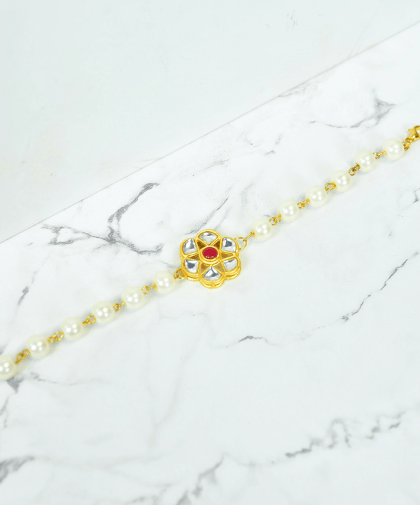 Sowpeace Pearl Blossom Bracelet | Elegant Stainless Steel One‑Size Adjustable Floral Jewelry for Women & Men — image 7