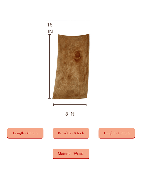 Sowpeace Premium 16-Inch Acacia Wood Tray — image 5