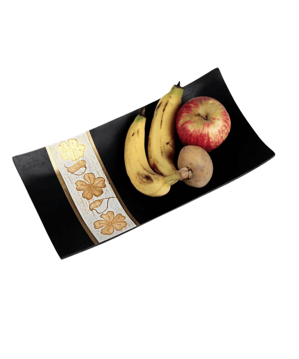 Sowpeace Premium 16-Inch Black Acacia Wood Tray — image 6