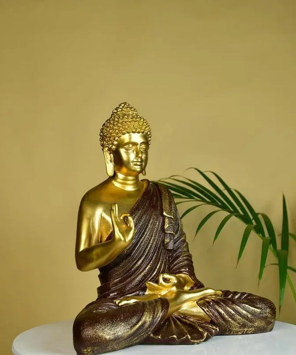 Sowpeace Resin Buddha Decor — image 3