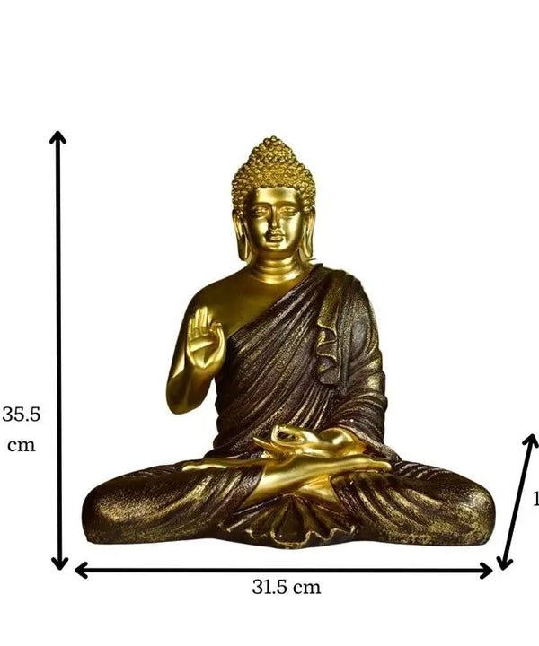 Sowpeace Resin Buddha Decor — image 6