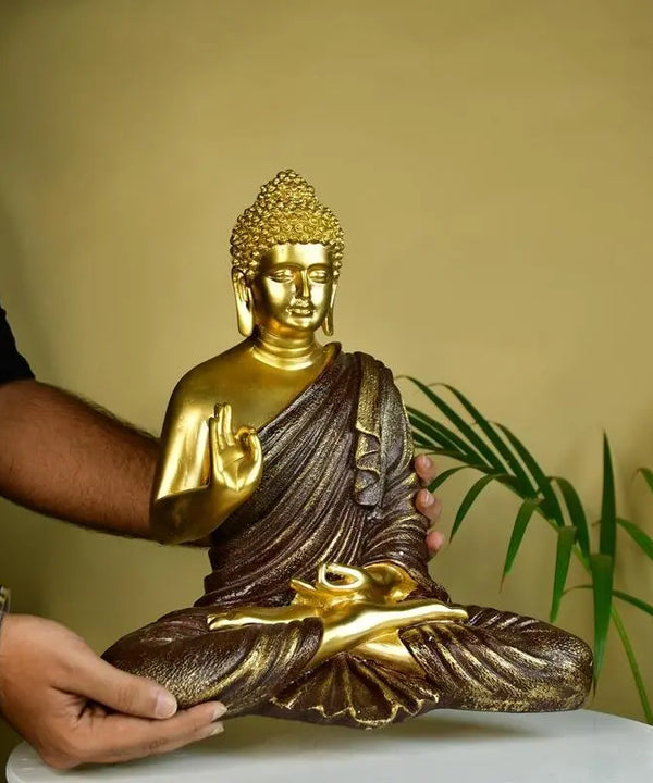 Sowpeace Resin Buddha Decor — image 4