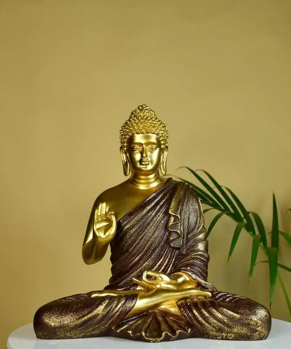 Sowpeace Resin Buddha Decor — main view