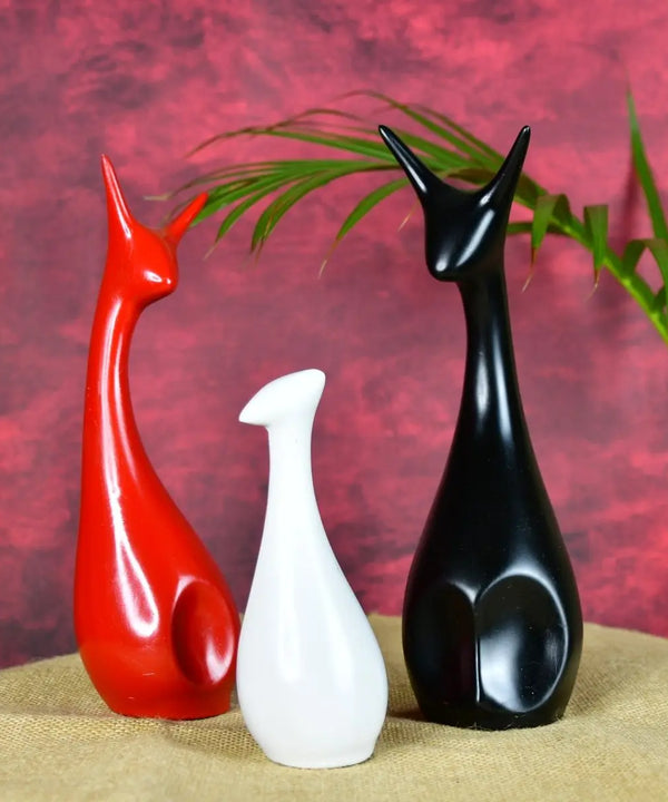 Sowpeace Resin Cat Trio — image 6