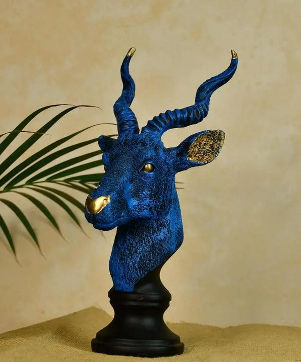 Sowpeace Resin Deer Bust — main view
