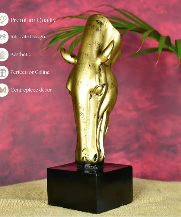 Sowpeace Resin Grazing Horse — image 4