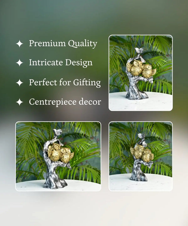 Sowpeace Resin Owl Branch — image 3