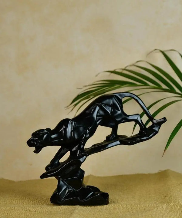 Sowpeace Resin Panther Statue — main view