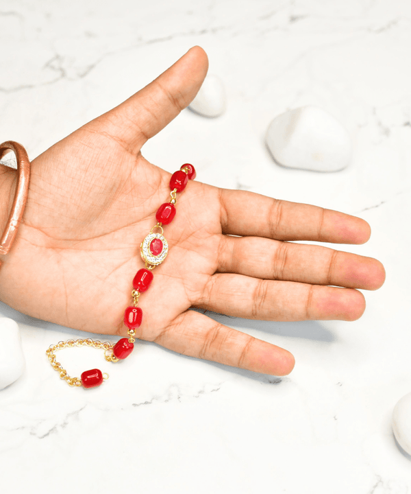 Sowpeace Rouge Allure Bracelet | Elegant Stainless Steel One‑Size Adjustable Fashion Jewelry for Women & Men — image 6