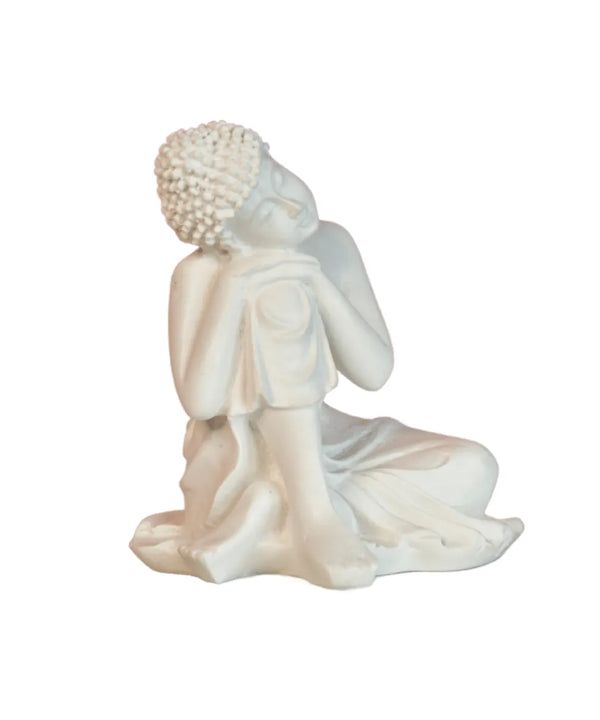 Sowpeace Serene Thoughts Decorative Piece | Elegant White Resin Sculpture for Home Décor & Gifting — image 7