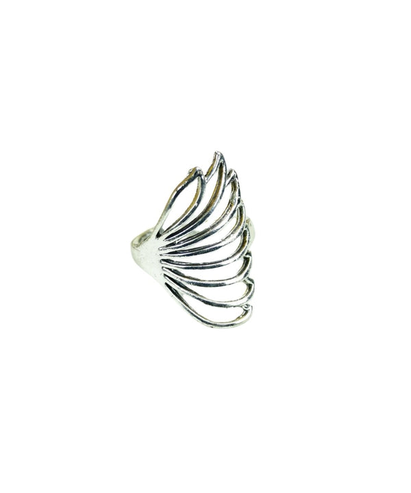 Sowpeace Silver Butterfly Wing Ring Set Stainless Steel | Elegant One‑Size Adjustable Jewelry for Women & Men — image 5