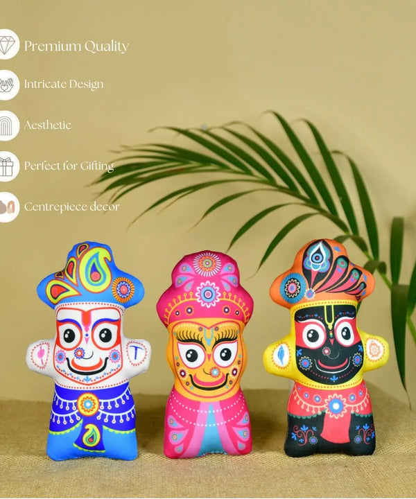 Sowpeace Stitched Cotton Jagannath Trio — image 5