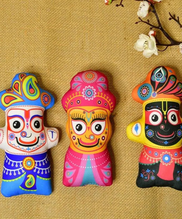 Sowpeace Stitched Cotton Jagannath Trio — image 4