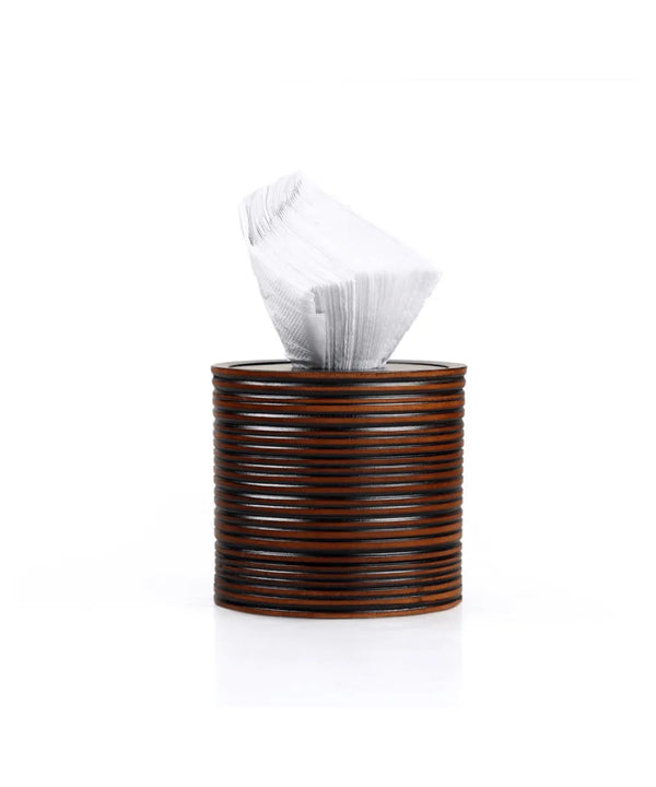 Sowpeace Stylish Acacia Wood Tissue Organizer — image 6