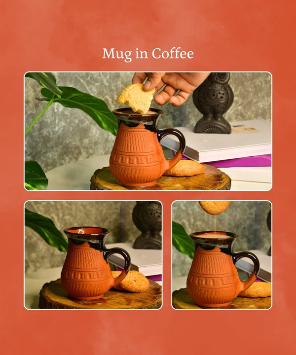 Sowpeace Terracotta Coffee Mug: Stylish Kitchen and Home Accent — image 4
