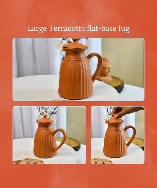 Sowpeace Terracotta Jug: Artful, Functional Home & Kitchenware — image 4