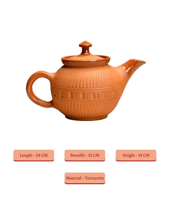 Sowpeace Terracotta Kettle: Artful Fusion for Home and Kitchen — image 5
