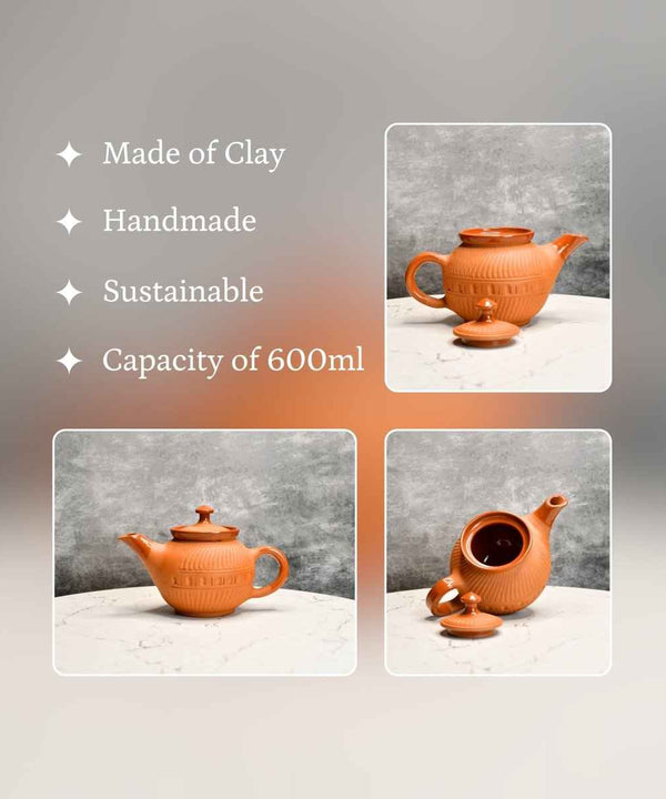 Sowpeace Terracotta Kettle: Artful Fusion for Home and Kitchen — image 3