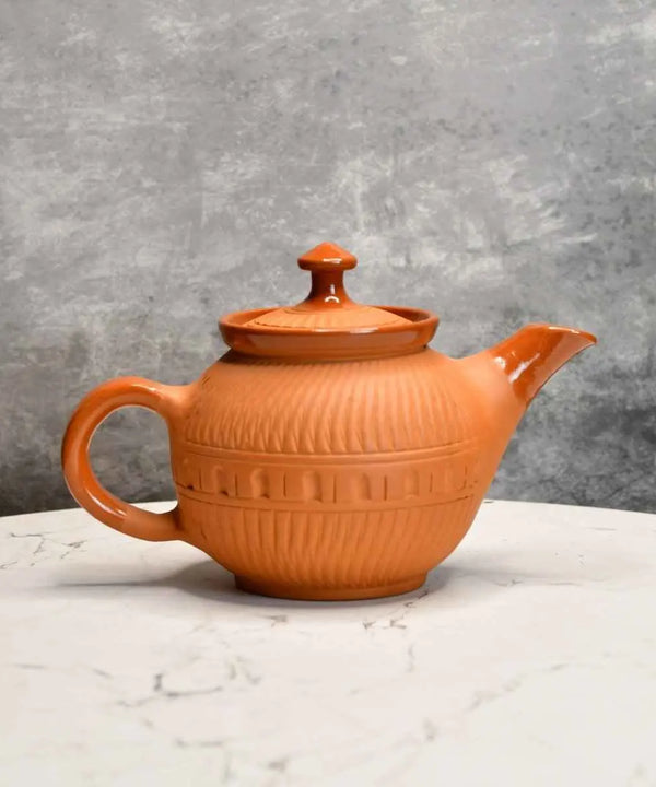 Sowpeace Terracotta Kettle: Artful Fusion for Home and Kitchen — main view