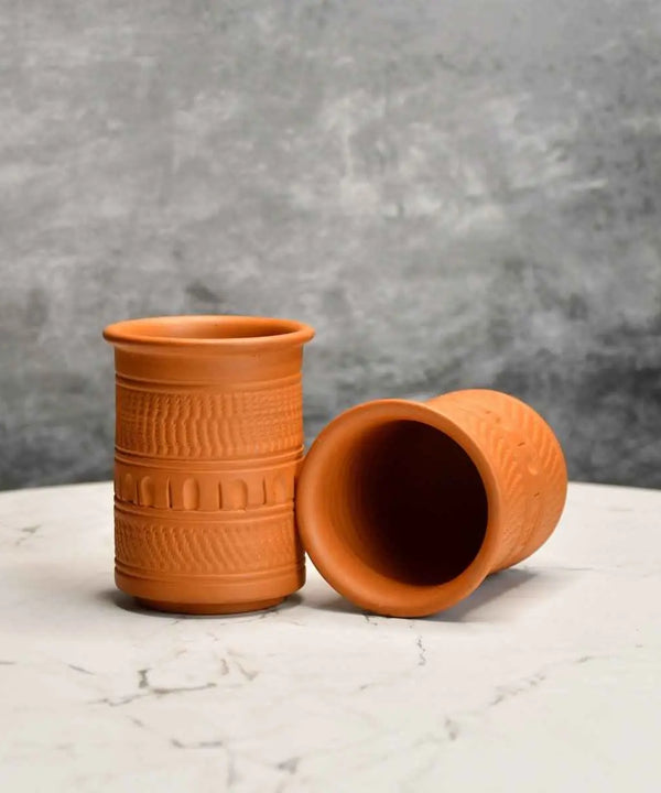 Sowpeace Terracotta Water Glass: Artful, Functional Home & Kitchenware — image 6