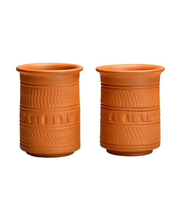 Sowpeace Terracotta Water Glass: Artful, Functional Home & Kitchenware — image 8