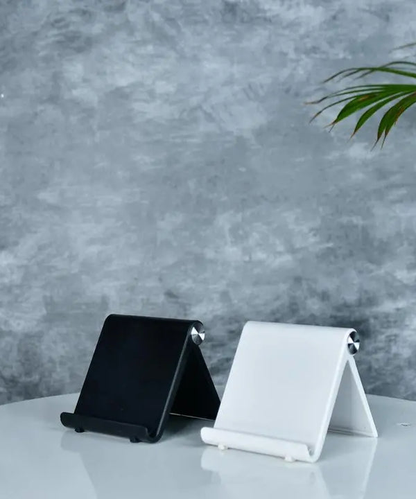 Sowpeace Trendy Adjustable Silver Tablet Stand with Black Hinges — image 2