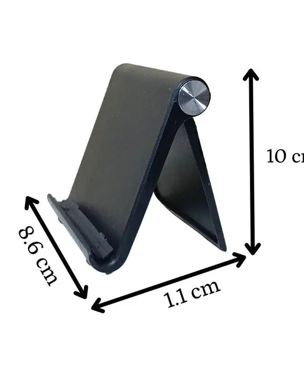 Sowpeace Trendy Adjustable Silver Tablet Stand with Black Hinges — image 4