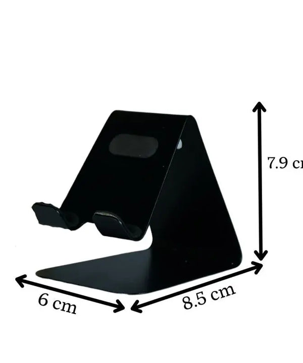 Sowpeace - Trendy Black Metal Phone Holder - Perfect Gift — image 4