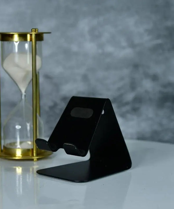 Sowpeace - Trendy Black Metal Phone Holder - Perfect Gift — main view