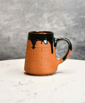 Terracotta Beer Mug: Stylish Home Decor and Kitchenware — alternate view